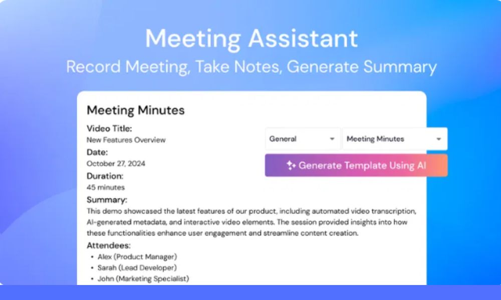 Meeting Assistant