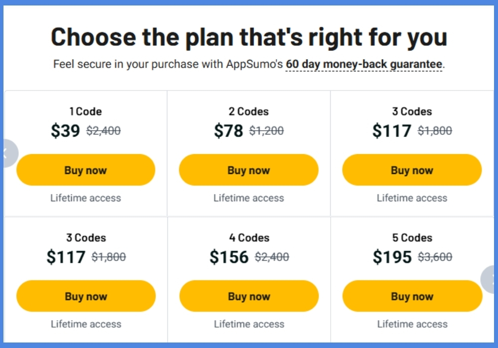 Choose the plan that's right for you