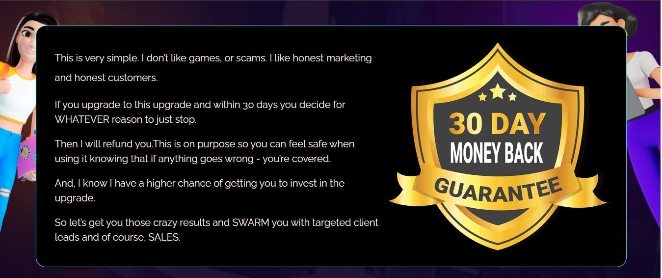 Our 30-Day Iron-Clad Money-Back Guarantee