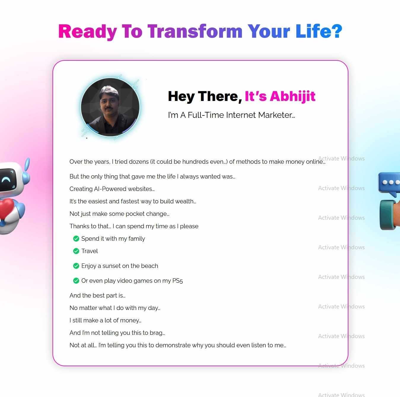 Ready to transform your life