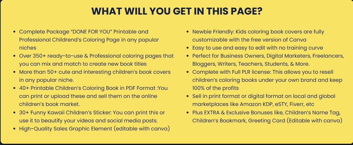 WHAT WILL YOU GET IN THIS PAGE