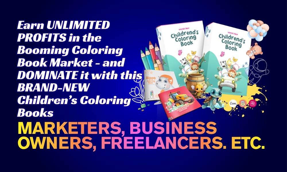 Children’s Coloring Book Review For Beginners Online Business